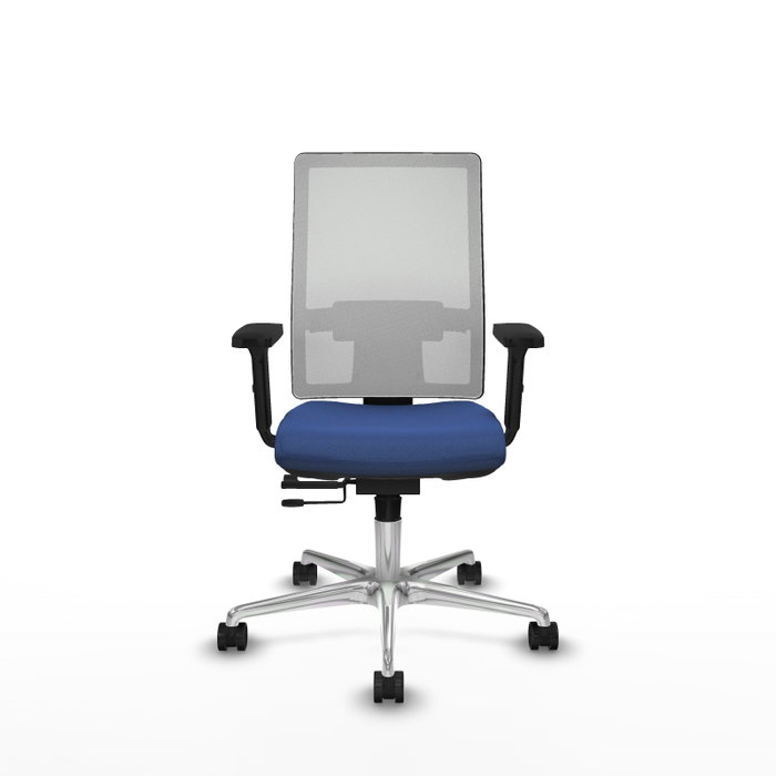 PIQUERAS Y CRESPO Silla de oficina Horna Azul marino y Blanco