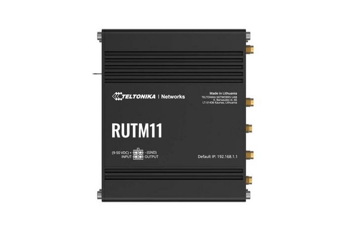 Teltonika Networks RUTM11 Router LTE Cat 6 con Wi-Fi de doble banda