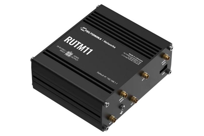 Teltonika Networks RUTM11 Router LTE Cat 6 con Wi-Fi de doble banda