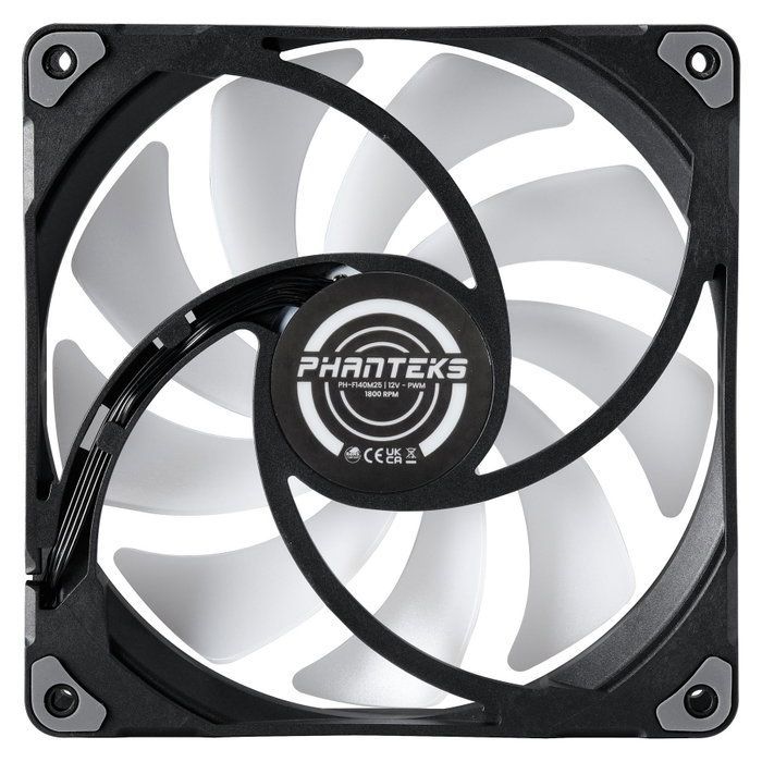 Phanteks M25 RGB Ventilador de 140mm Negro Phanteks M25 RGB Ventilador de 140mm Negro