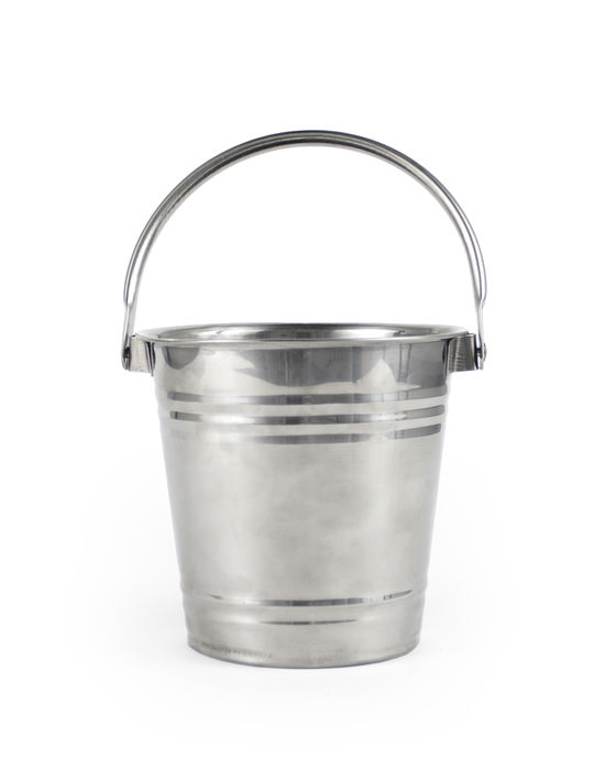 My Bar Cubo Acero con Asa para Servir Hielo 1.5L 14x13.4 cm (12 Unidades)