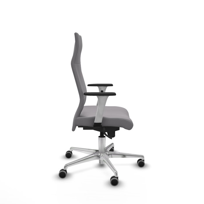 PIQUERAS Y CRESPO Sillón Albacete con Mecanismo Sincro, Similpiel Gris PIQUERAS Y CRESPO Sillón Albacete con Mecanismo Sincro, Similpiel Gris