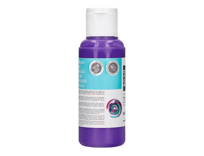 Liderpapel Pintura acrílica Violeta 80 ml Liderpapel Pintura acrílica Violeta 80 ml