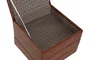 DKD Home Decor Joyero Tradicional Marron 13.5 x 11 x 13 cm (4 Unidades)