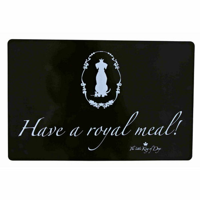 Tapete Trixie Have a royal meal Negro Plástico 44 × 28 cm