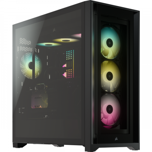 Corsair iCUE 5000X RGB Midi Tower Negro CC-9011212-WW