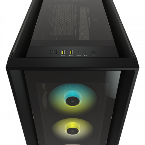 Corsair iCUE 5000X RGB Midi Tower Negro CC-9011212-WW