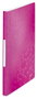 LEITZ Carpeta de fundas Wow A4 con 40 fundas, Fucsia (Set de 10)