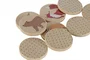 DKD Home Decor Juego De Mesa Infantil Educativo Multicolor Madera Set de 21 Piezas 6.5 x 4 x 19 cm