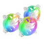 Mars Gaming Kit 3 ventiladores auxiliares ARGB 120mm MF-3A blanco iluminación 360º compatibilidad total