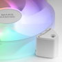 Mars Gaming Kit 3 Ventiladores MF-3A Blanco 120mm ARGB