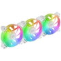 Mars Gaming Kit 3 Ventiladores MF-3A Blanco 120mm ARGB