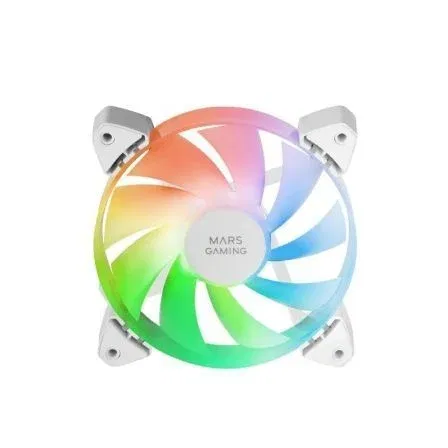 Mars Gaming Pack 3 Ventiladores MF-3A 12cm ARGB Blanco