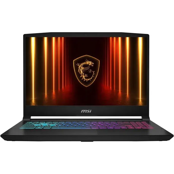 MSI Portátil para juegos Katana 15 HXB14WFK-209XFR - Pantalla FHD 15,6'' 144 Hz - RTX 5060 - 16 GB RAM DDR5 - SSD 512 GB