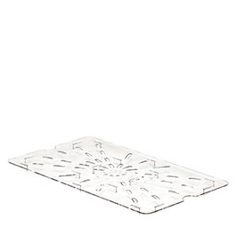 DB MARK Cubeta de Almacenaje con Fondo Perforado Interior GN 1/1 - Modelo Doble Fondo PC, Policarbonato, 46.6x26.2 cm