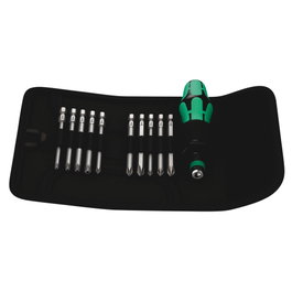Wera Kraftform Kompakt 41 Pouch con puntas de 89 mm