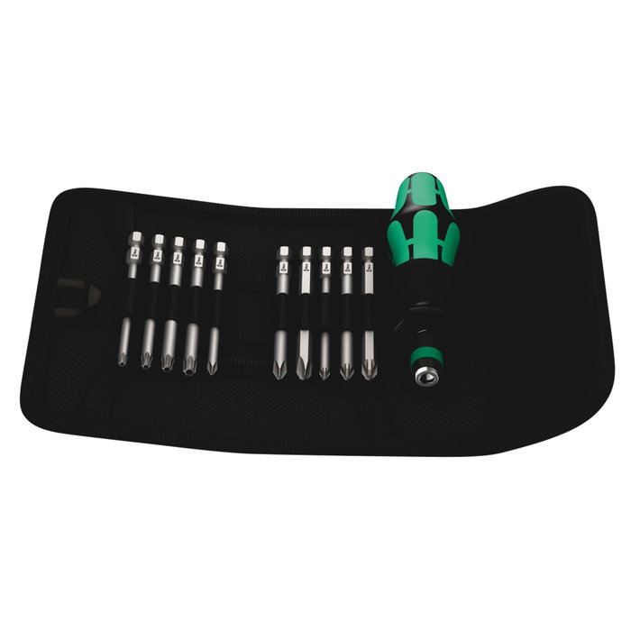 Wera Kraftform Kompakt 41 Pouch con puntas de 89 mm Wera Kraftform Kompakt 41 Pouch con puntas de 89 mm
