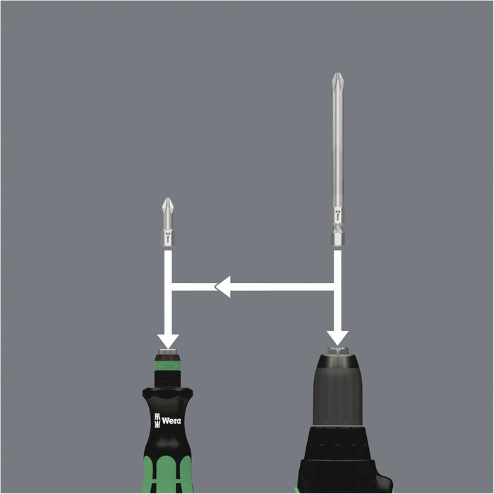 Wera Kraftform Kompakt 41 Pouch con puntas de 89 mm Wera Kraftform Kompakt 41 Pouch con puntas de 89 mm
