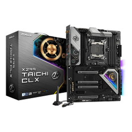 ASRock X299 Taichi CLX Placa Base ATX Intel X299 LGA 2066 DDR4 256 GB WiFi 6 Bluetooth 5.0 2.5GbE SLI/CrossFireX