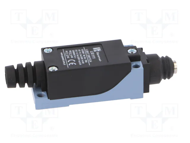 SPAMEL Interruptor de fin de carrera espárrago Ø8mm NO + NC 5A SPAMEL Interruptor de fin de carrera espárrago Ø8mm NO + NC 5A