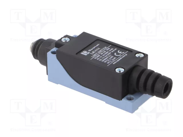 SPAMEL Interruptor de fin de carrera espárrago Ø8mm NO + NC 5A SPAMEL Interruptor de fin de carrera espárrago Ø8mm NO + NC 5A