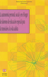 Autonomia persoa social y en el hogar de alumnos en educación especial, Leon Guerrero, Mª Jose - Aljibe