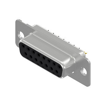 CONEC Conector D-Sub hembra de 15 polos 164A10029X CONEC Conector D-Sub hembra de 15 polos 164A10029X