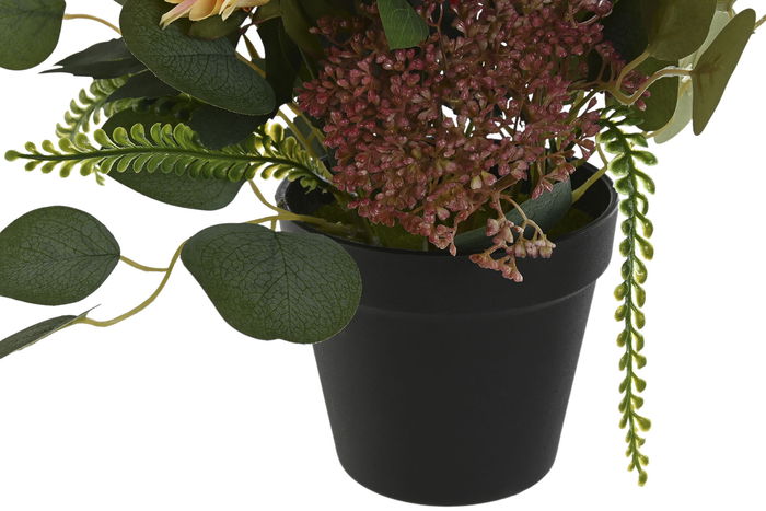 DKD Home Decor Planta Multicolor 34 x 33 x 28 cm (6 Unidades)