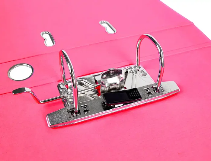 Liderpapel Archivador de Palanca A4 Rosa 52 mm