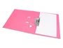Liderpapel Archivador de Palanca A4 Documenta Forrado PVC Rado Lomo 52 mm Rosa con Compresor Metálico