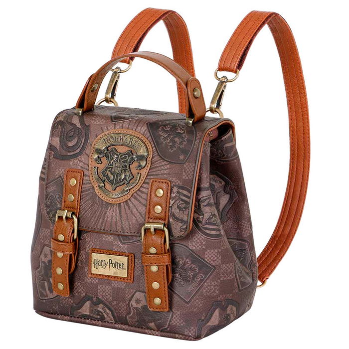 Harry Potter Bolso-Mochila Quest Pride Marrón