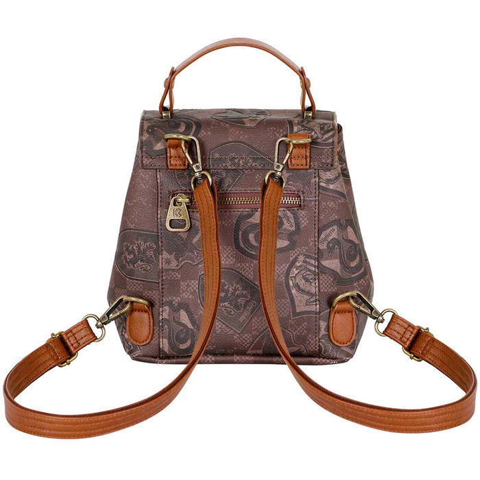 Harry Potter Bolso-Mochila Quest Pride Marrón