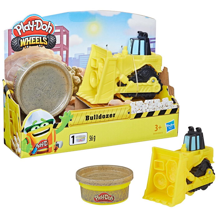 Play-Doh Mini Vehículos con Plastilina Surtido E4575 - Set de Construcción con Masa No Tóxica, Multilingüe