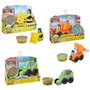 Play-Doh Mini Vehículos con Plastilina Surtido E4575 - Set de Construcción con Masa No Tóxica, Multilingüe