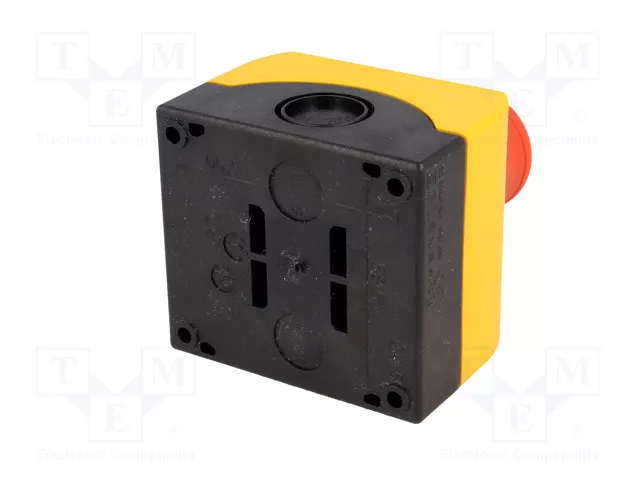 Eaton M22-PV/KC02/IY Interruptor de parada de emergencia Rojo, Amarillo