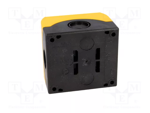 Eaton M22-PV/KC02/IY Interruptor de parada de emergencia Rojo, Amarillo