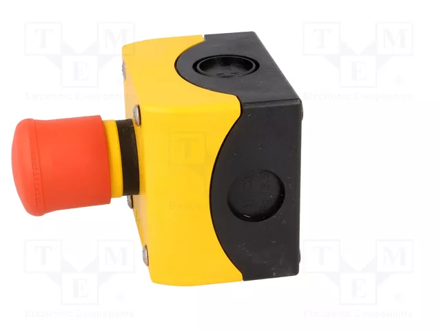 Eaton M22-PV/KC02/IY Interruptor de parada de emergencia Rojo, Amarillo