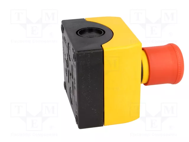 Eaton M22-PV/KC02/IY Interruptor de parada de emergencia Rojo, Amarillo