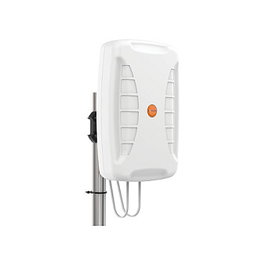 Poynting Antena A-XPOL-0024-V1-01 SMA Mástil/Pared 5G/LTE 11dBi, Blanco, SMA (Macho), Cable 5m, Frecuencia 0.617-0.96 & 1.71-4.2 GHz, IP65