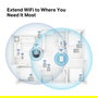 Mercusys ME50G Repetidor WiFi AC1900, Amplificador de Señal 1900 Mbps, Dual Band (2.4GHz/5GHz), 4 Antenas, 1 Puerto Gigabit, WPS, Blanco