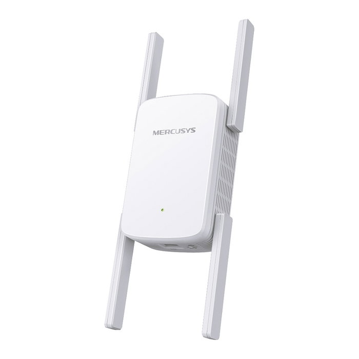 Mercusys ME50G Repetidor WiFi AC1900, Amplificador de Señal 1900 Mbps, Dual Band (2.4GHz/5GHz), 4 Antenas, 1 Puerto Gigabit, WPS, Blanco