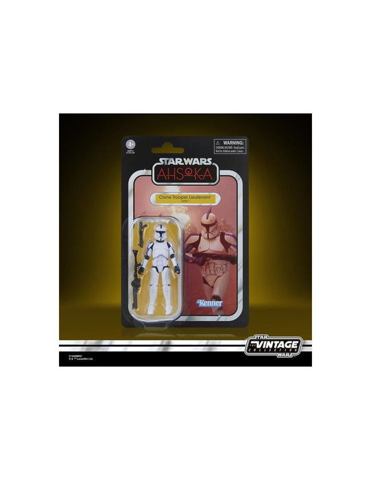 Hasbro Star Wars Figura Clone Trooper Lieutenant Ahsoka con 2 Blásters Hasbro Star Wars Figura Clone Trooper Lieutenant Ahsoka con 2 Blásters
