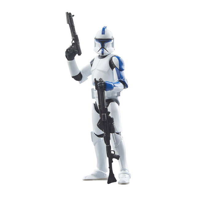 Hasbro Star Wars Figura Clone Trooper Lieutenant Ahsoka G0907 con 2 Blásters Articulada 9.5 cm Hasbro Star Wars Figura Clone Trooper Lieutenant Ahsoka G0907 con 2 Blásters Articulada 9.5 cm