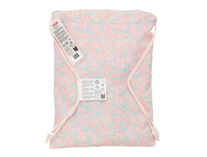 Bolsa Mochila con Cuerdas Safta Mariposa 26 x 34 x 1 cm