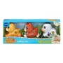 Vtech Trio de Figuras Animadas Tut Tut Animó Bisous Perro Gato Vaca Multicolor Idioma Francés Ref 3417764268053