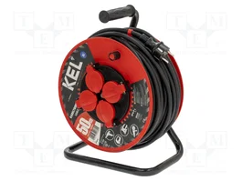 KEL Prolongador de alimentación H05RR-F 3G2,5mm2 50m