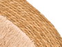 GIFTDECOR Alfombra de Yute Antideslizante Beige 100x100 cm