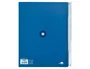 Antartik Cuaderno espiral A4 micro forrado 120 hojas 90gr cuadro 5mm 5 bandas azul marino