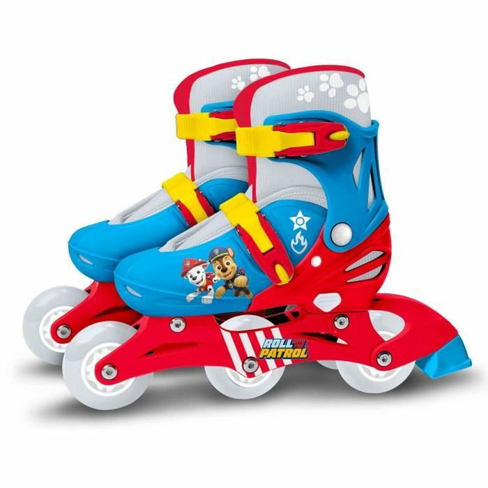 Paw Patrol Patines en Línea Dos en Uno 3 Ruedas Talla Ajustable 27-30 Paw Patrol Patines en Línea Dos en Uno 3 Ruedas Talla Ajustable 27-30