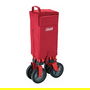 Coleman Bollerwagen de Camping Plegable con Ruedas, Capacidad 85 kg, Color Rojo, Modelo 2000035214